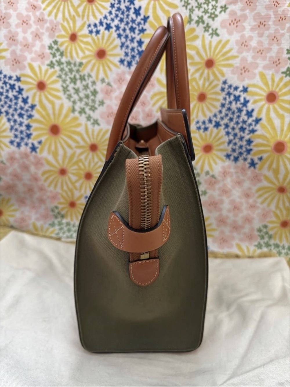 Flash sale before consignment; Celine Canvas and Leather Mini Luggage Tote - Picture 15 of 16